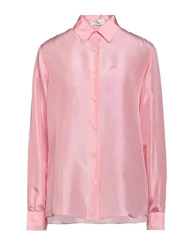 Pink Satin Silk shirts & blouses