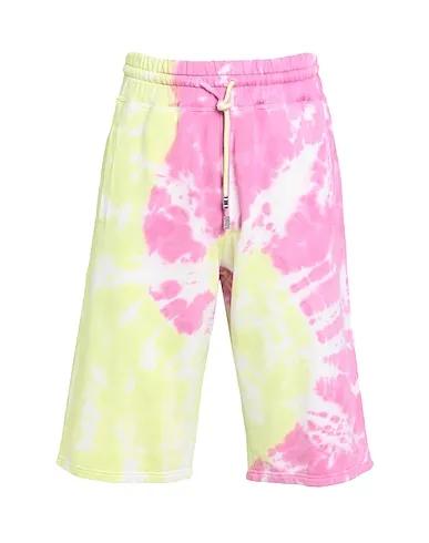 Pink Sweatshirt Shorts & Bermuda