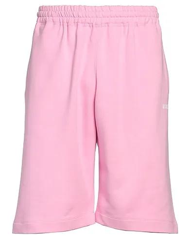 Pink Sweatshirt Shorts & Bermuda