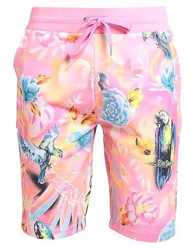 Pink Sweatshirt Swim shorts