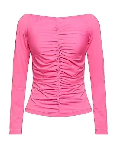 Pink Synthetic fabric T-shirt
