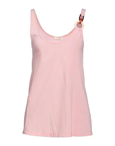 Pink Synthetic fabric Top
