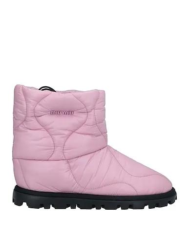 Pink Techno fabric Ankle boot