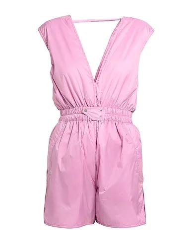 Pink Techno fabric Jumpsuit/one piece