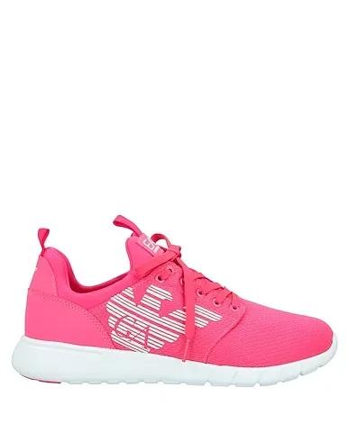 Pink Techno fabric Sneakers