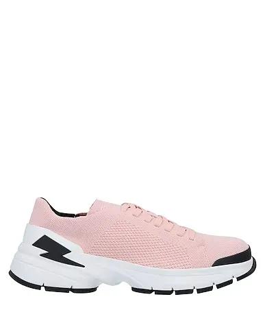 Pink Techno fabric Sneakers