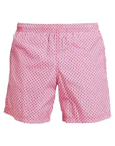 Pink Techno fabric Swim shorts