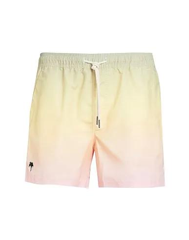 Pink Techno fabric Swim shorts