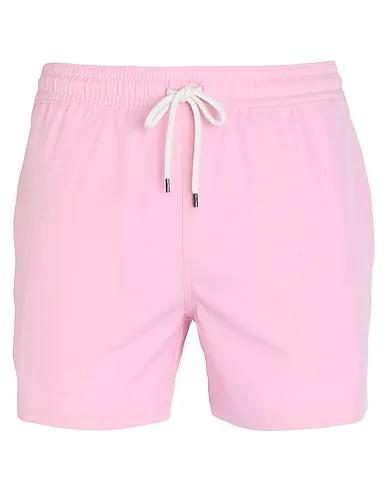 Pink Techno fabric Swim shorts