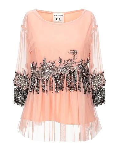 Pink Tulle Blouse