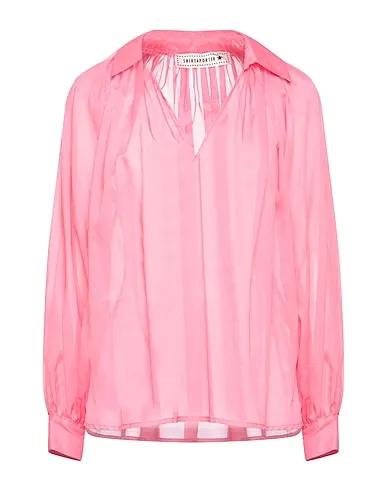 Pink Voile Blouse