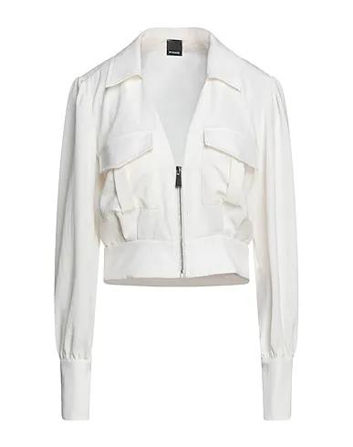 PINKO | Ivory Women‘s Solid Color Shirts & Blouses