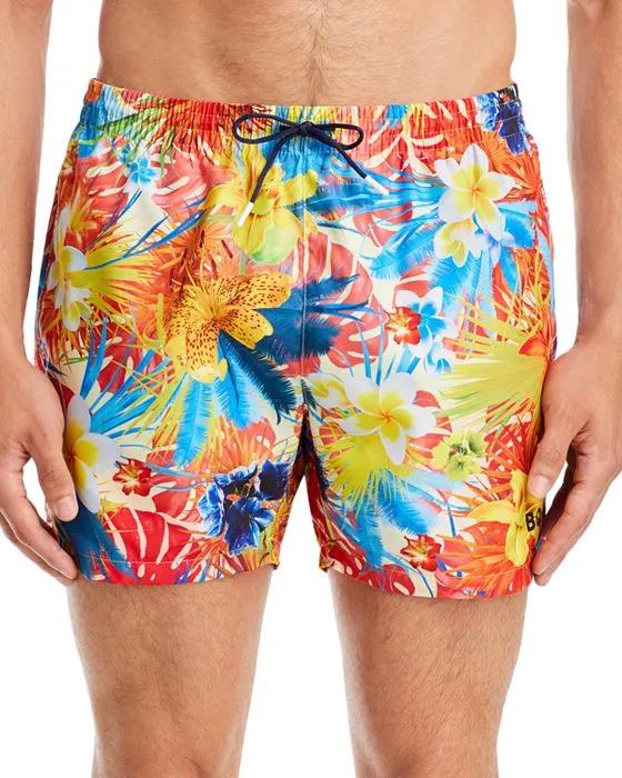 Piranha Tropical Swim Trunks