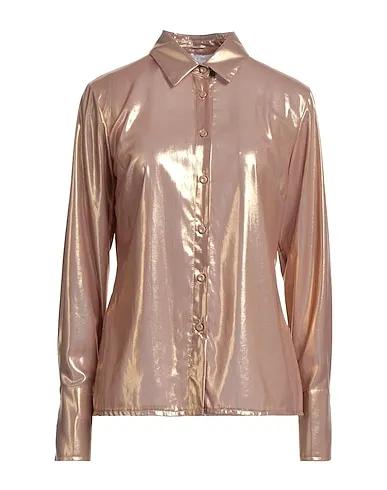 Platinum Crêpe Solid color shirts & blouses