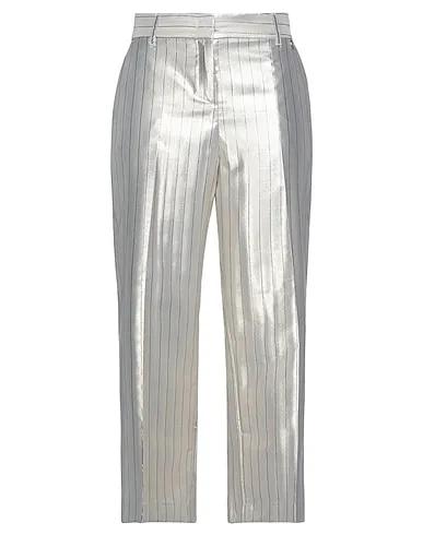 Platinum Silk shantung Casual pants