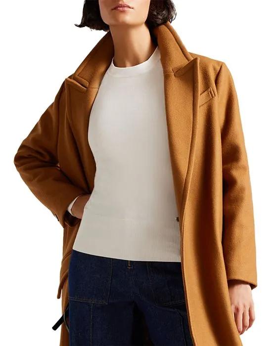 Pleated Sleeve Sweater