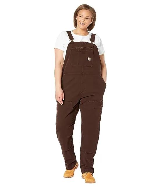 Plus Size Crawford Double Front Bib Overalls