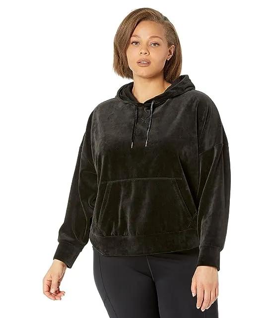 Plus Size Her Velour Hoodie