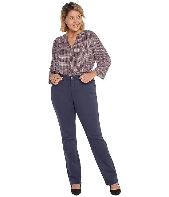 Plus Size Marilyn Straight Jeans in Oxford Navy