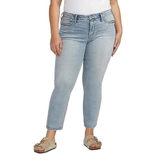 Plus Size Most Wanted Mid-Rise Ankle Jeans W63424ECF139