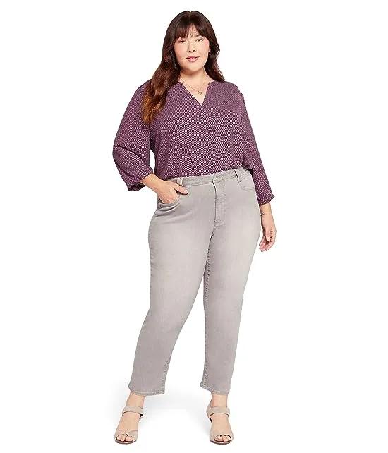 Plus Size Relaxed Straight Ankle Square Pockets in Hamstead