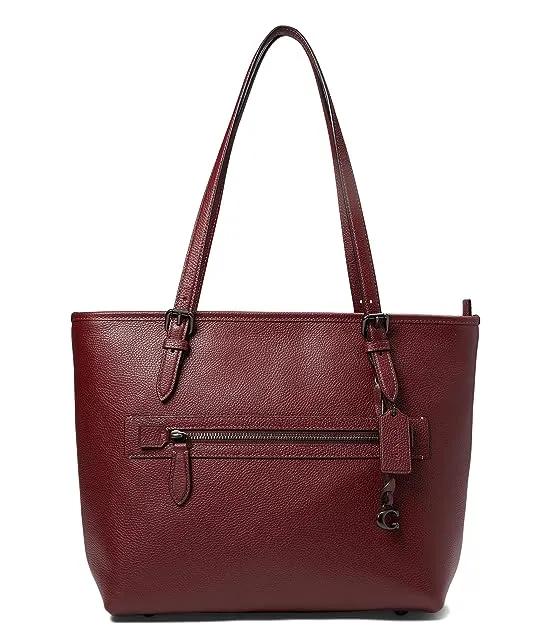 Polished Pebble Leather Taylor Tote