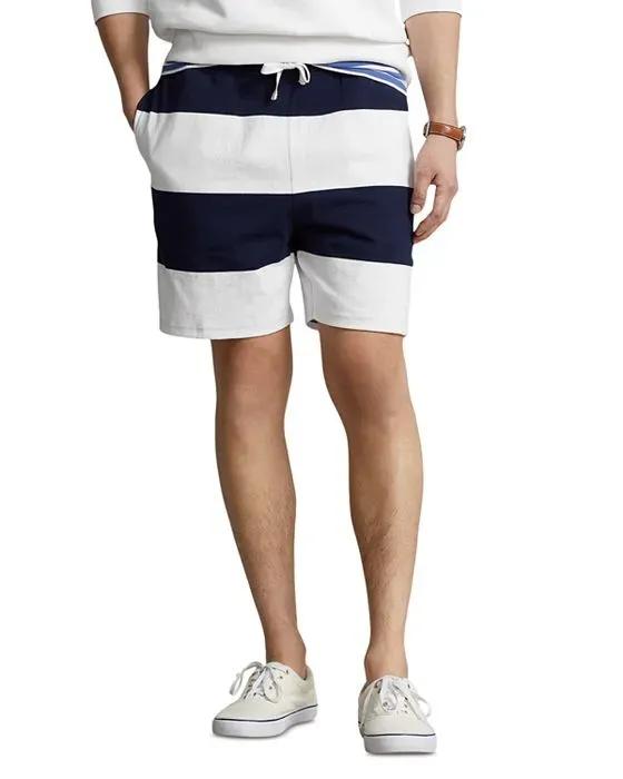 Polo Bear Striped Jersey 6" Shorts