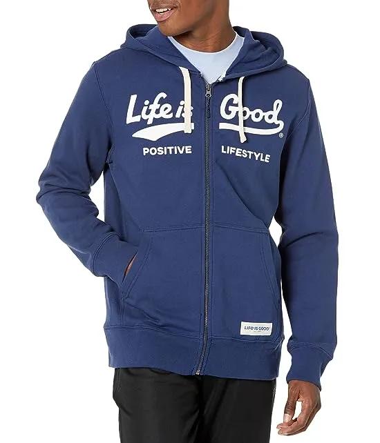 Positive Lifestyle Ballyard Simply True Fleece Zip Hoodie