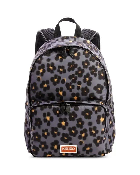 Printed Backpack