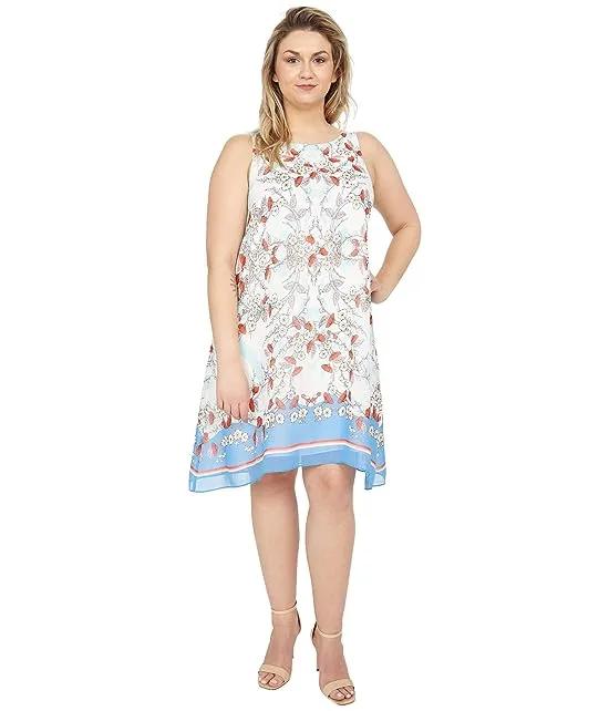 Printed GGT Trapeze Dress