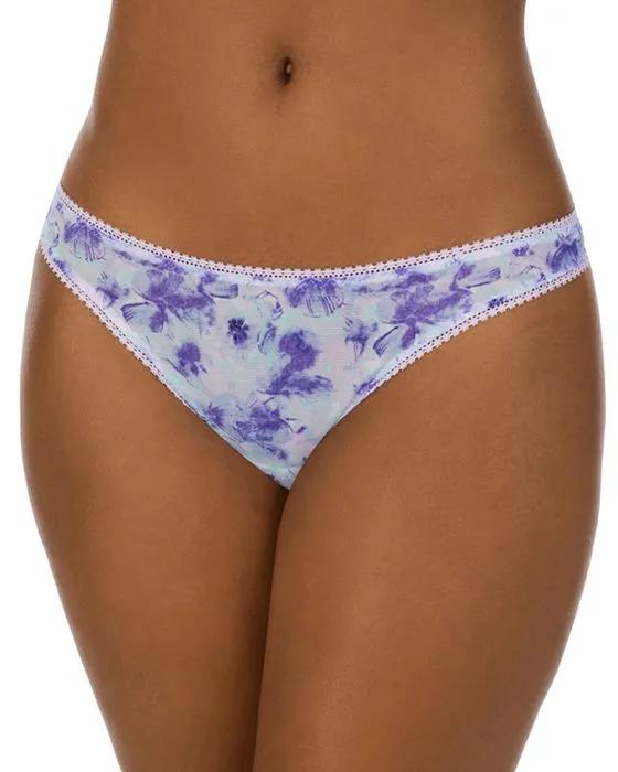 Printed Hipster Thong