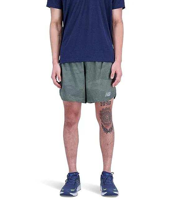 Printed Impact Run 5" Shorts