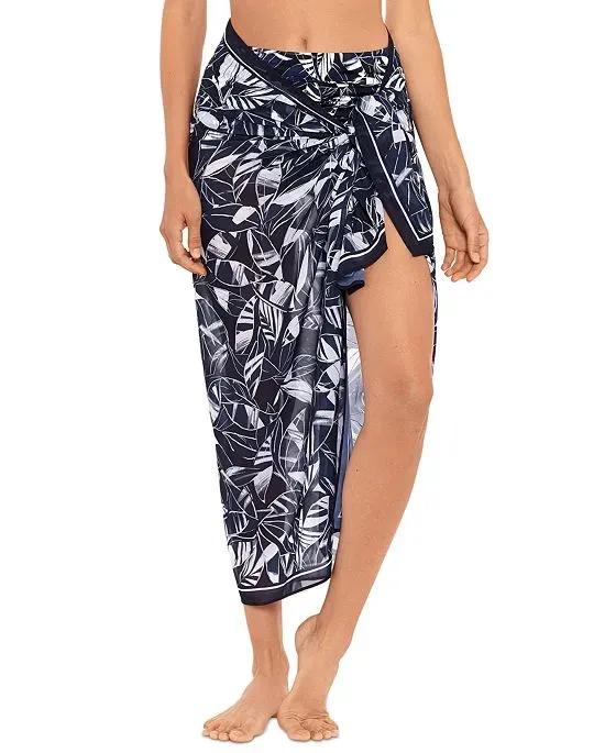 Printed Scarf Pareo Cover-Up