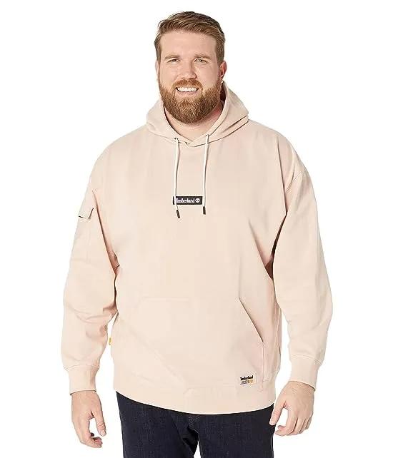 PU Mixed Media Hoodie