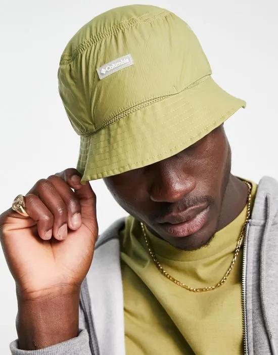 Punchbowl Vented bucket hat in green