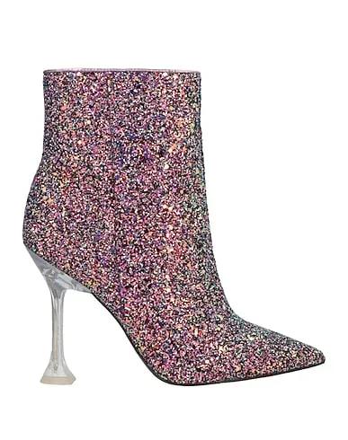 Purple Ankle boot