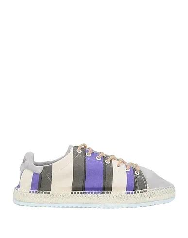 Purple Canvas Espadrilles