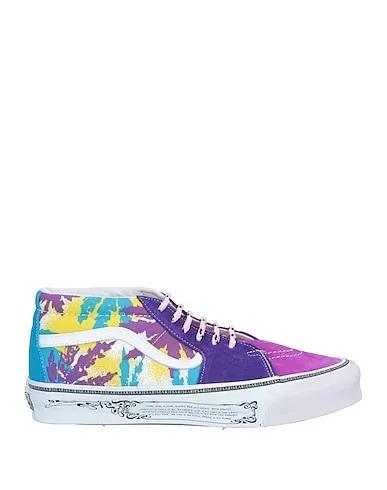 Purple Canvas Sneakers