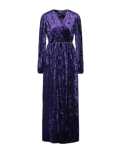 Purple Chenille Long dress