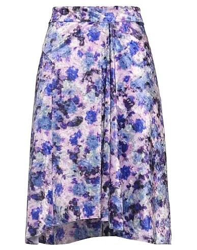 Purple Chenille Midi skirt