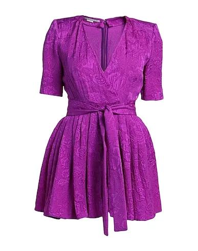 Purple Crêpe Jumpsuit/one piece