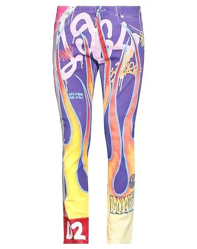 Purple Denim Denim pants