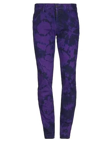 Purple Denim Denim pants