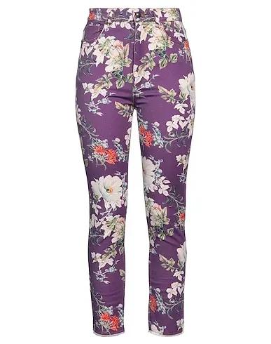 Purple Denim Denim pants