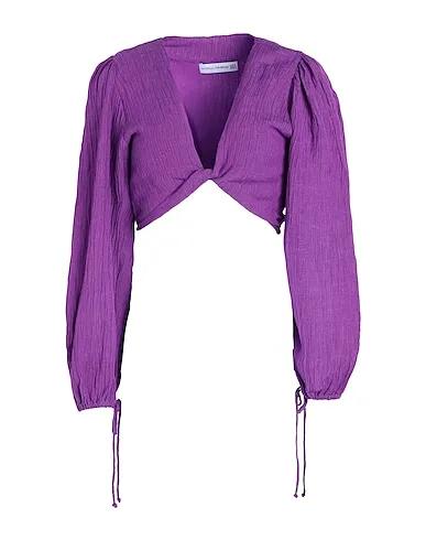 Purple Gauze Top