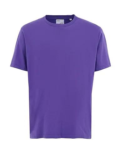 Purple Jersey Basic T-shirt