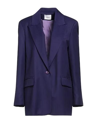 Purple Jersey Blazer