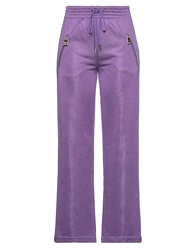 Purple Jersey Casual pants