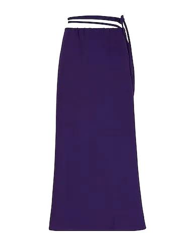 Purple Jersey Maxi Skirts
