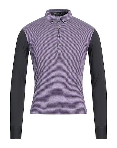 Purple Jersey Polo shirt